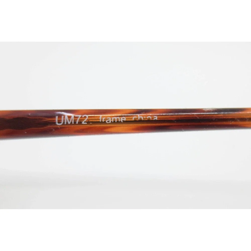UM72 Aviator Eyeglasses Frames Brown Tortoise Double Bridge 57-18-145 UM72